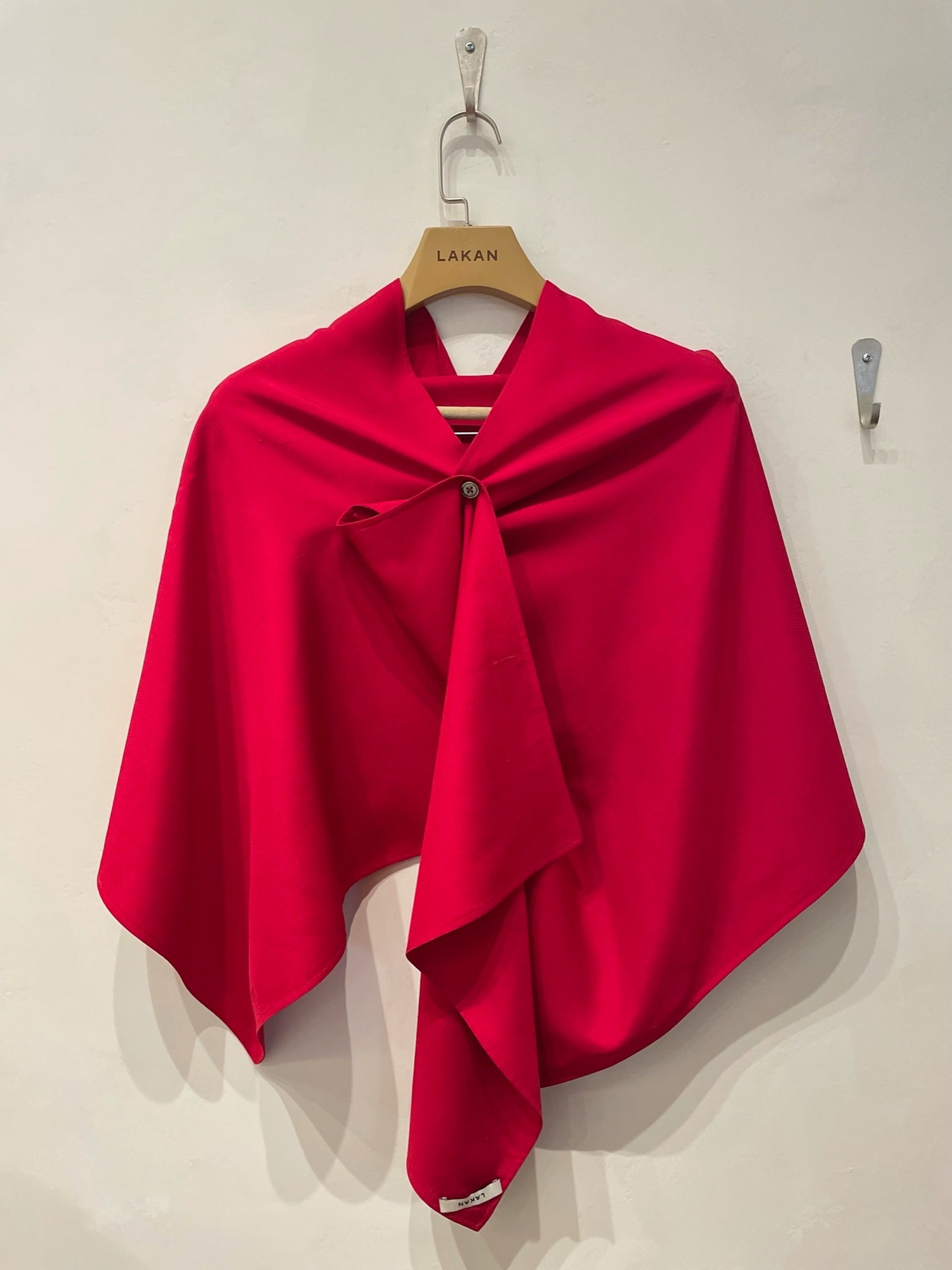 The Celene Shawl in Red