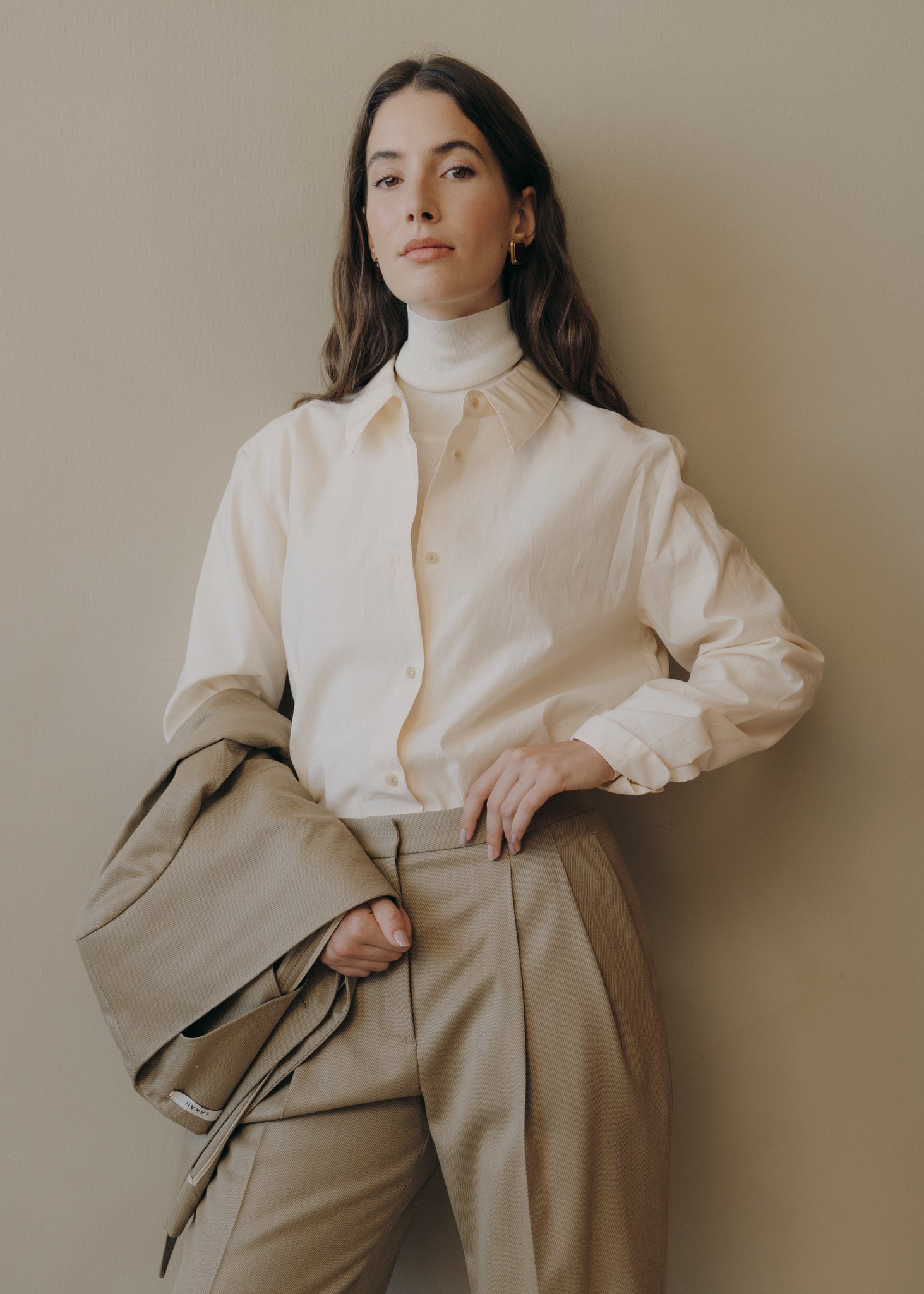 The Brit Shirt in Petal