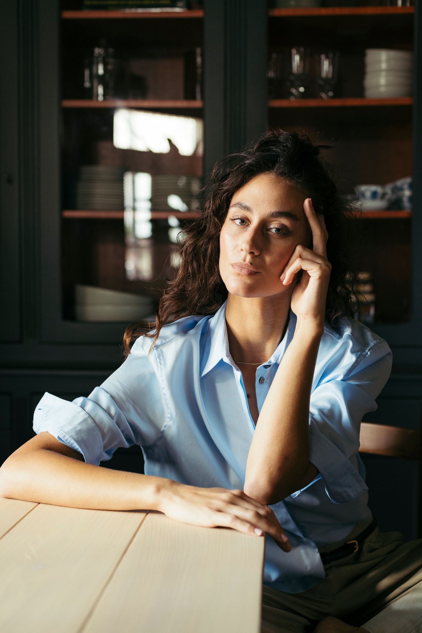 The de Kooning Shirt in Light Blue